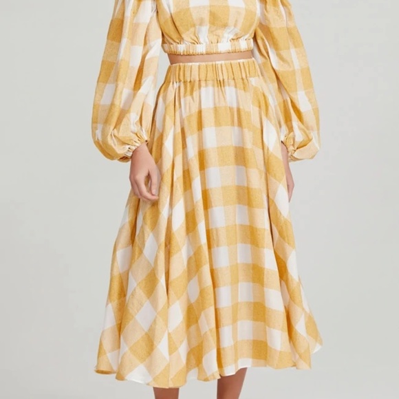 Acler Sutherland Top and Skirt Set size 10 - Picture 3 of 5